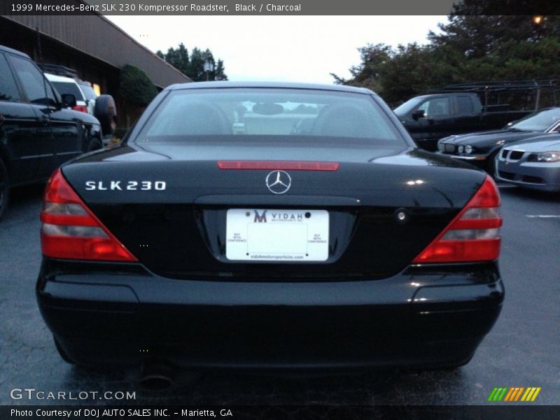 Black / Charcoal 1999 Mercedes-Benz SLK 230 Kompressor Roadster