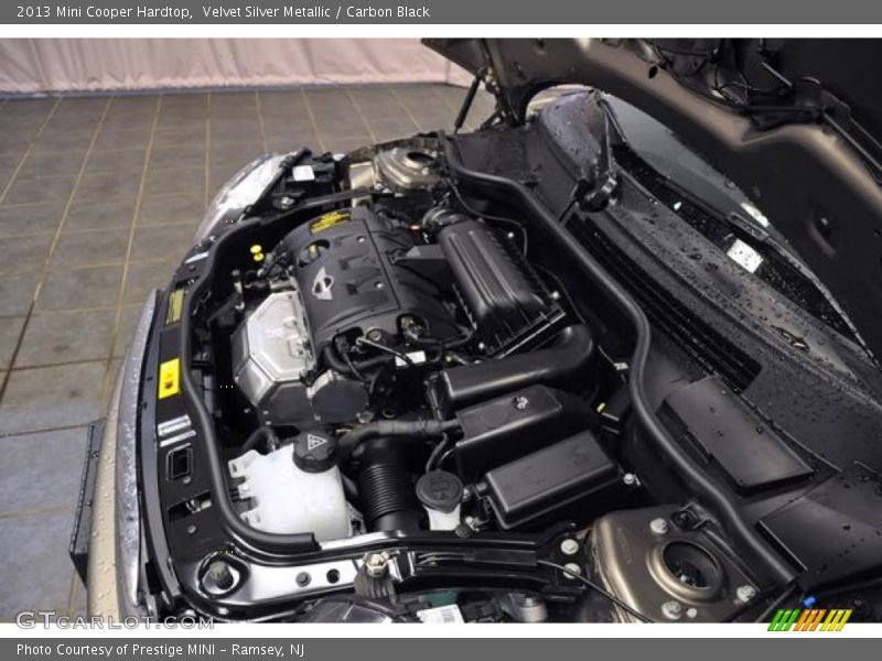 Velvet Silver Metallic / Carbon Black 2013 Mini Cooper Hardtop