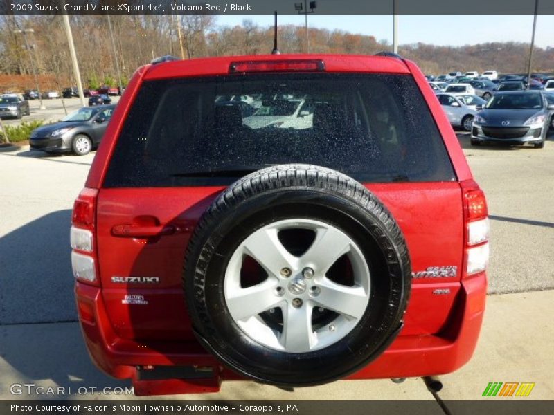 Volcano Red / Black 2009 Suzuki Grand Vitara XSport 4x4