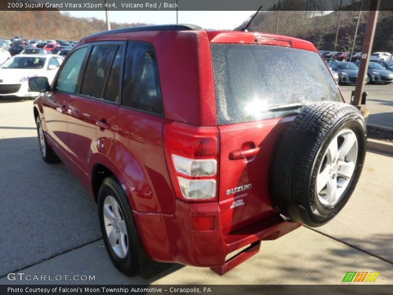 Volcano Red / Black 2009 Suzuki Grand Vitara XSport 4x4