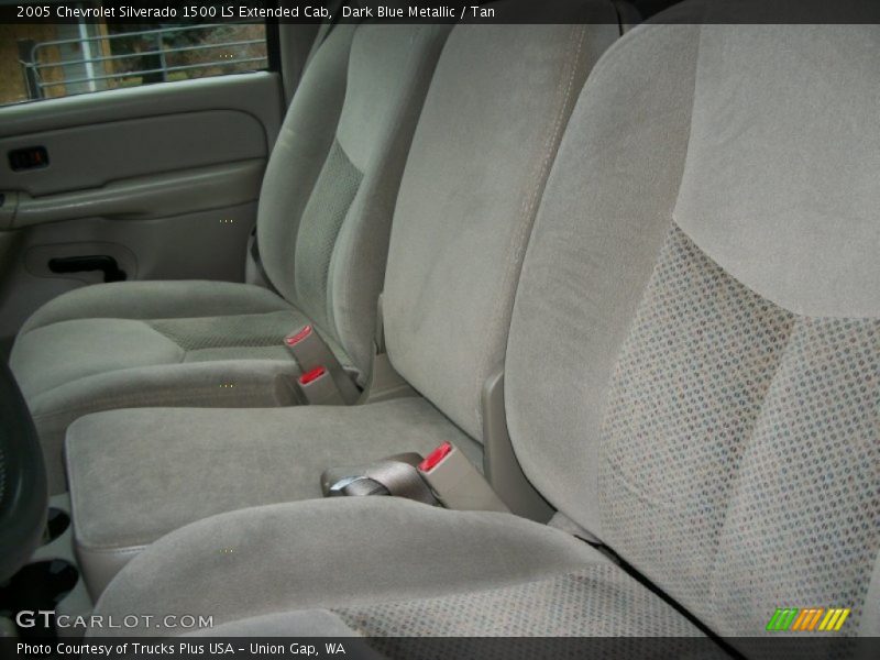 Dark Blue Metallic / Tan 2005 Chevrolet Silverado 1500 LS Extended Cab