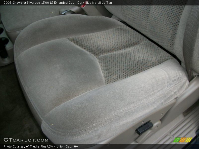 Dark Blue Metallic / Tan 2005 Chevrolet Silverado 1500 LS Extended Cab