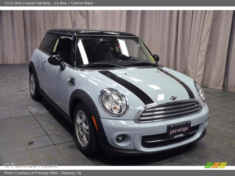 Ice Blue / Carbon Black 2013 Mini Cooper Hardtop