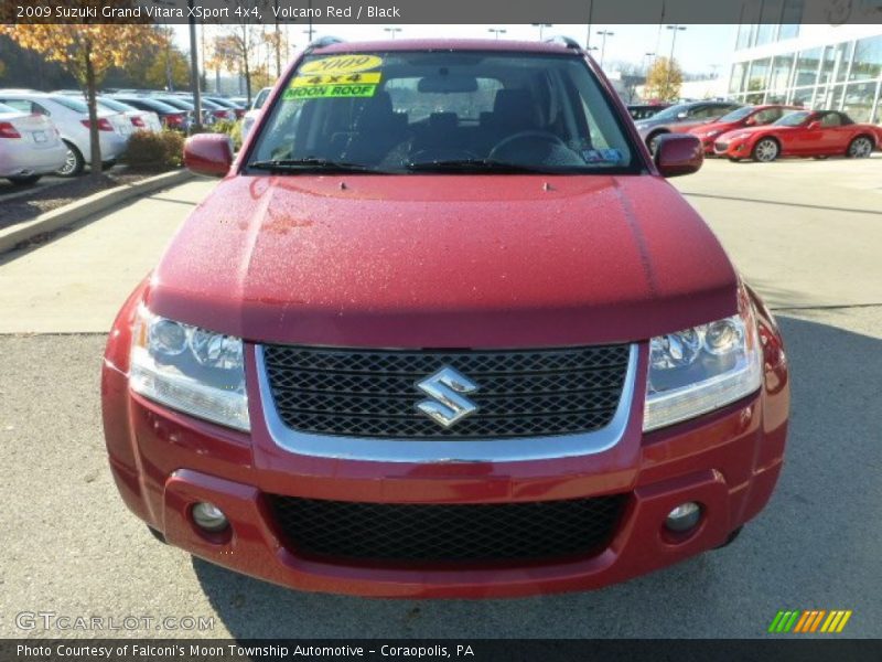 Volcano Red / Black 2009 Suzuki Grand Vitara XSport 4x4