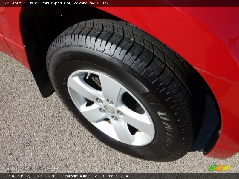 Volcano Red / Black 2009 Suzuki Grand Vitara XSport 4x4