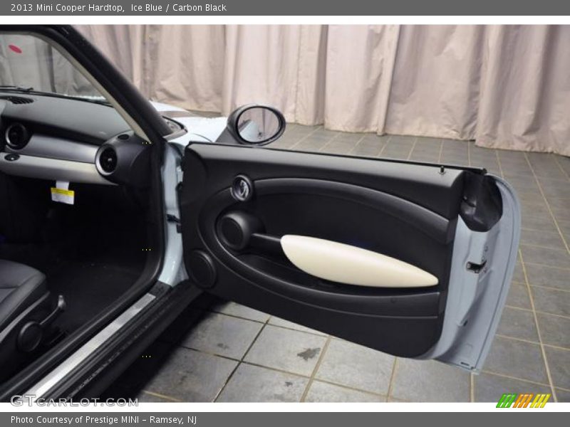 Ice Blue / Carbon Black 2013 Mini Cooper Hardtop