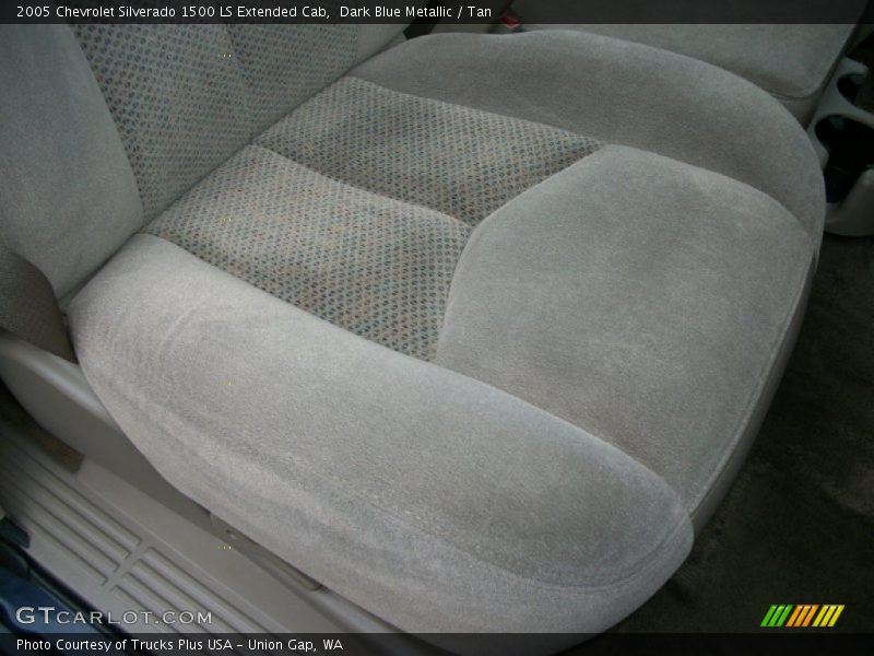 Dark Blue Metallic / Tan 2005 Chevrolet Silverado 1500 LS Extended Cab