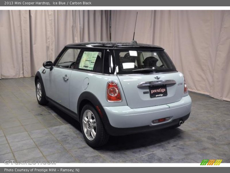 Ice Blue / Carbon Black 2013 Mini Cooper Hardtop