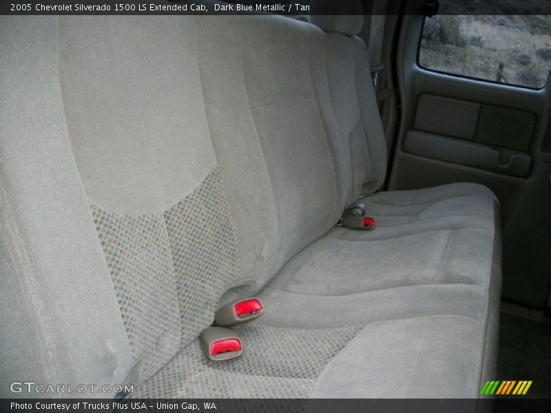 Dark Blue Metallic / Tan 2005 Chevrolet Silverado 1500 LS Extended Cab