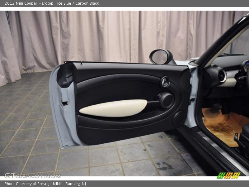 Ice Blue / Carbon Black 2013 Mini Cooper Hardtop