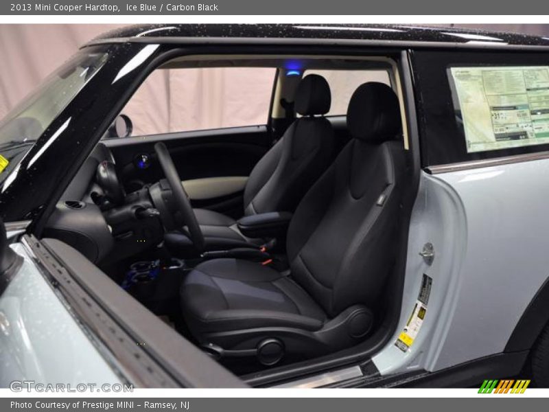Ice Blue / Carbon Black 2013 Mini Cooper Hardtop