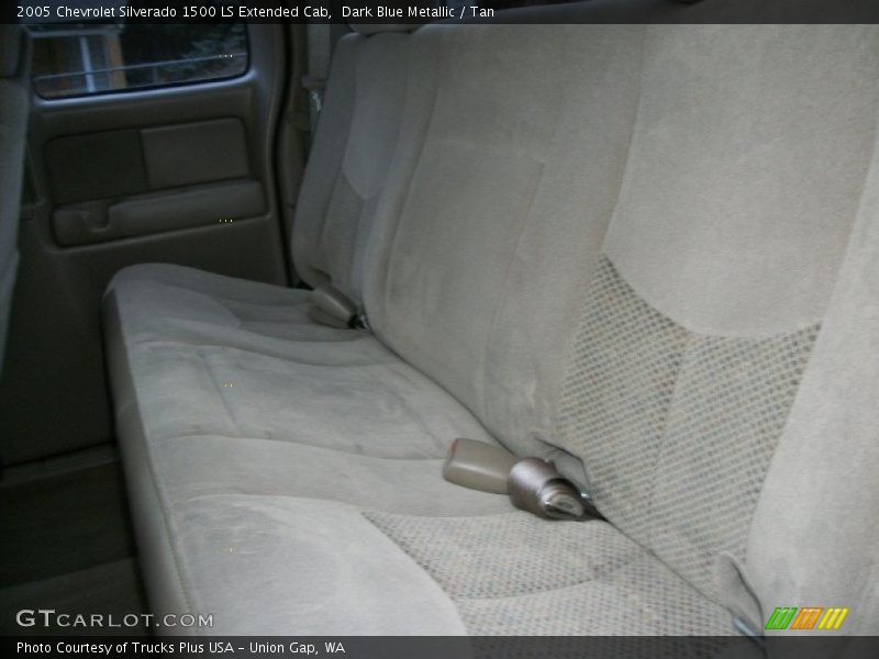 Dark Blue Metallic / Tan 2005 Chevrolet Silverado 1500 LS Extended Cab