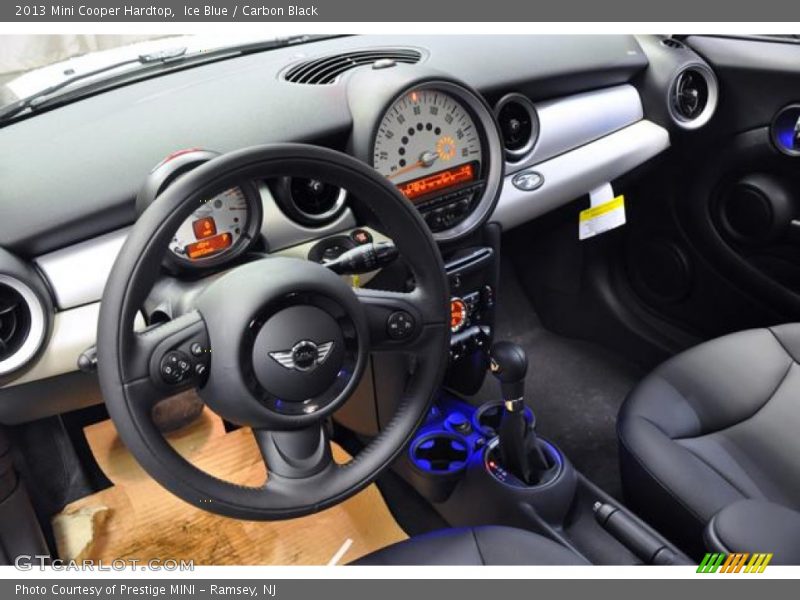 Ice Blue / Carbon Black 2013 Mini Cooper Hardtop