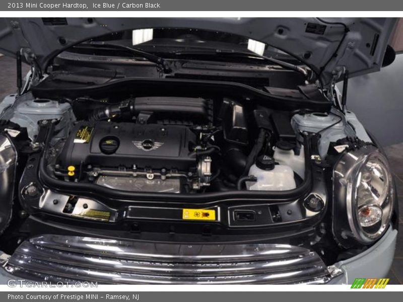Ice Blue / Carbon Black 2013 Mini Cooper Hardtop