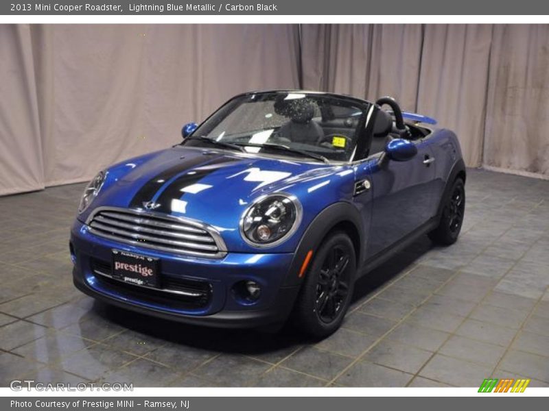 Lightning Blue Metallic / Carbon Black 2013 Mini Cooper Roadster