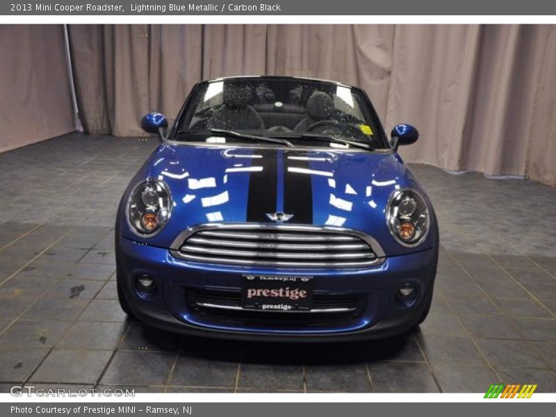 Lightning Blue Metallic / Carbon Black 2013 Mini Cooper Roadster