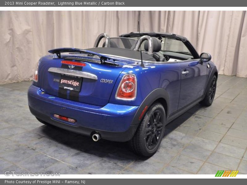 Lightning Blue Metallic / Carbon Black 2013 Mini Cooper Roadster