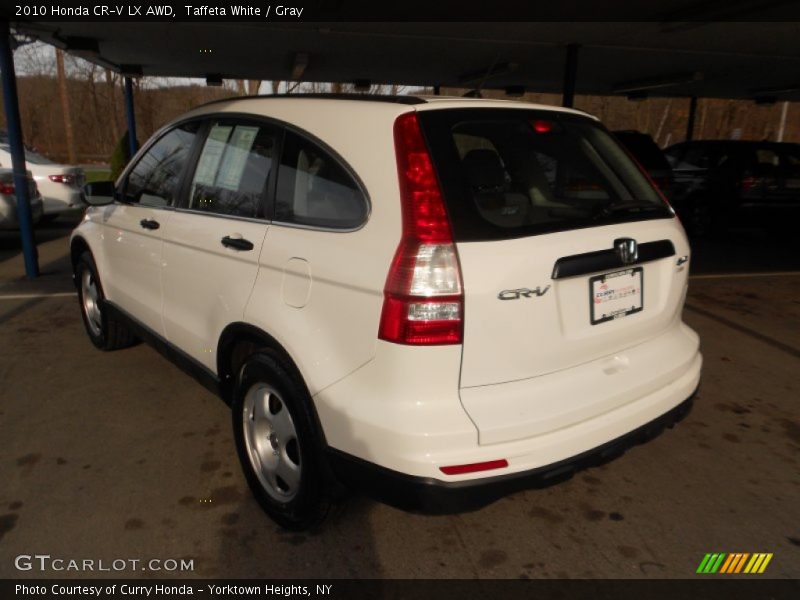 Taffeta White / Gray 2010 Honda CR-V LX AWD