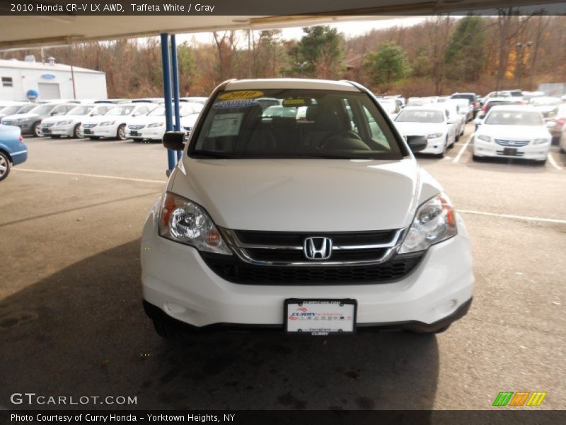 Taffeta White / Gray 2010 Honda CR-V LX AWD