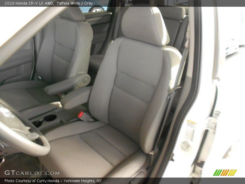 Taffeta White / Gray 2010 Honda CR-V LX AWD