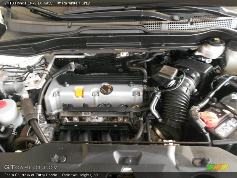 Taffeta White / Gray 2010 Honda CR-V LX AWD