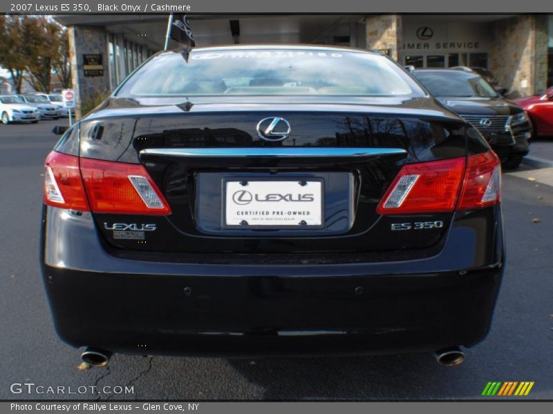 Black Onyx / Cashmere 2007 Lexus ES 350