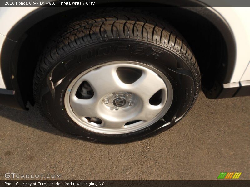 Taffeta White / Gray 2010 Honda CR-V LX AWD