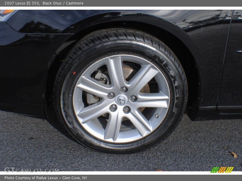 Black Onyx / Cashmere 2007 Lexus ES 350