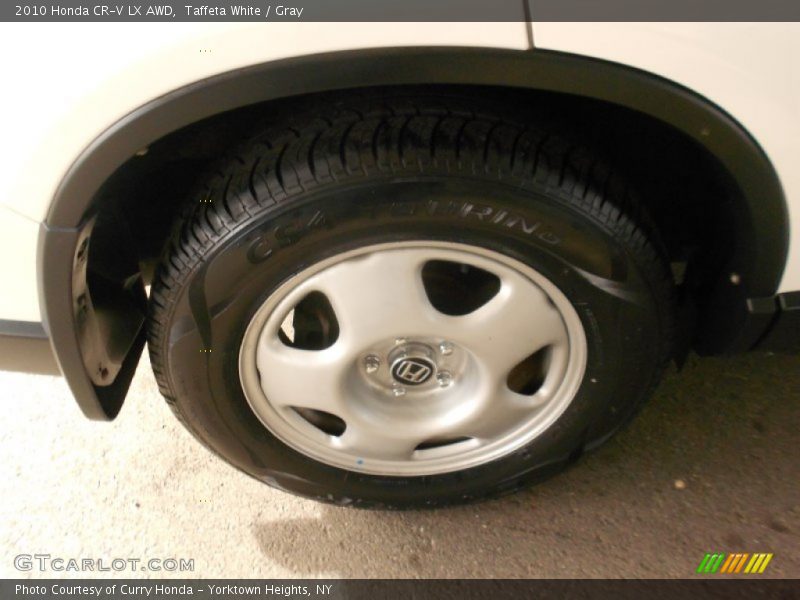 Taffeta White / Gray 2010 Honda CR-V LX AWD