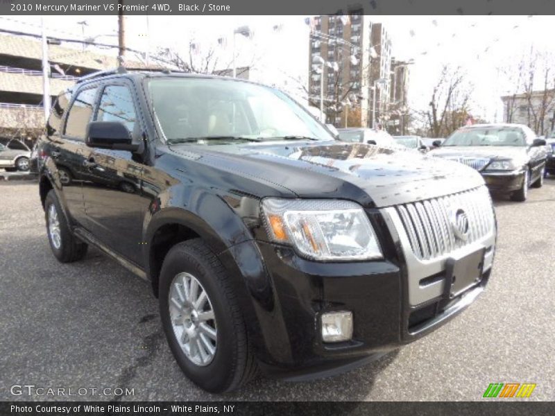 Black / Stone 2010 Mercury Mariner V6 Premier 4WD