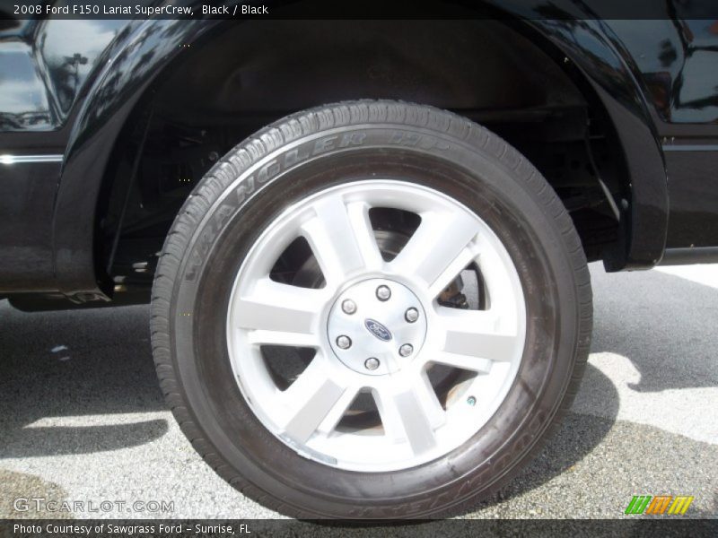 Black / Black 2008 Ford F150 Lariat SuperCrew