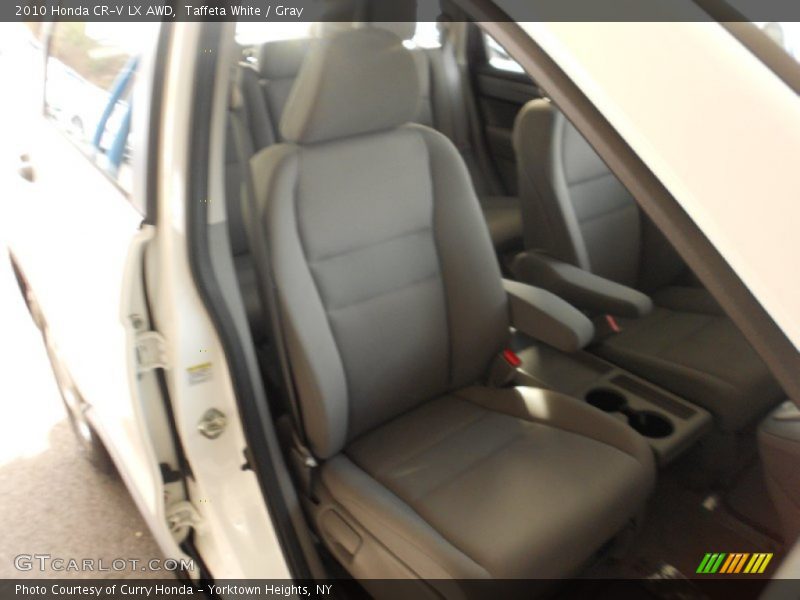Taffeta White / Gray 2010 Honda CR-V LX AWD