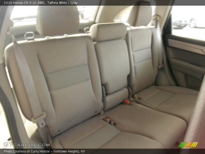 Taffeta White / Gray 2010 Honda CR-V LX AWD