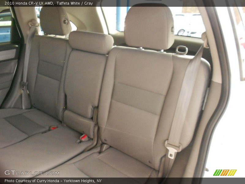 Taffeta White / Gray 2010 Honda CR-V LX AWD