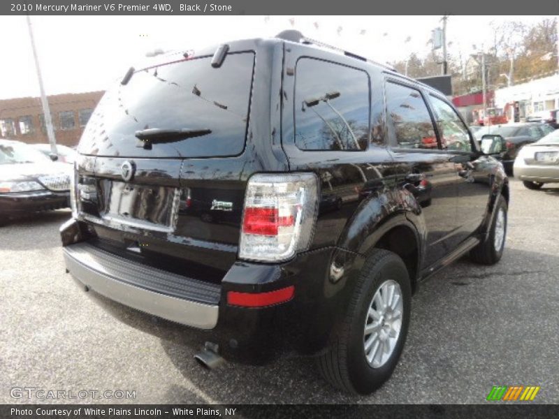 Black / Stone 2010 Mercury Mariner V6 Premier 4WD