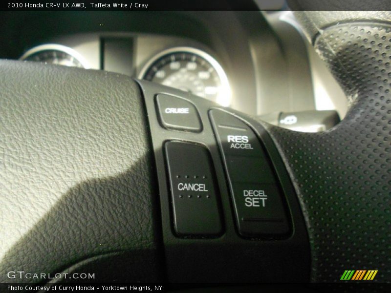 Taffeta White / Gray 2010 Honda CR-V LX AWD