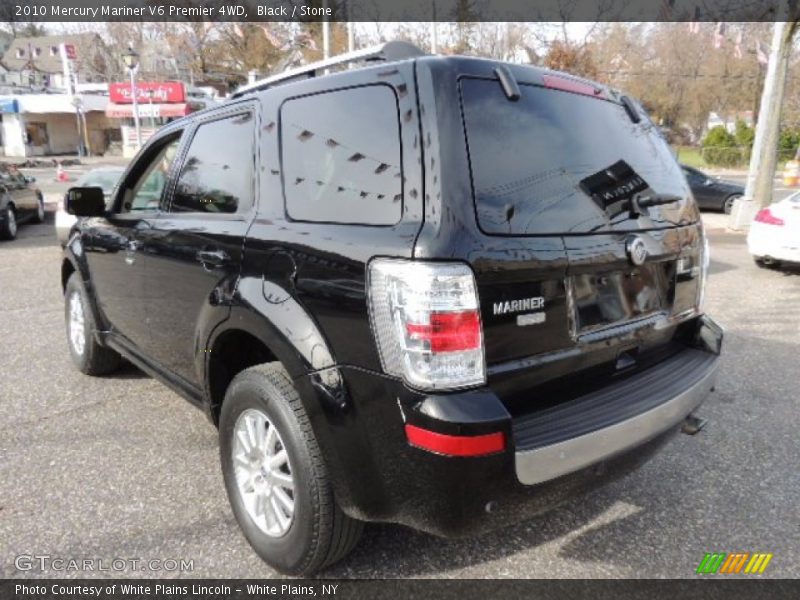 Black / Stone 2010 Mercury Mariner V6 Premier 4WD