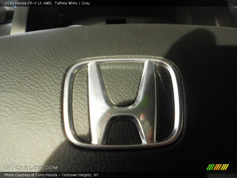 Taffeta White / Gray 2010 Honda CR-V LX AWD