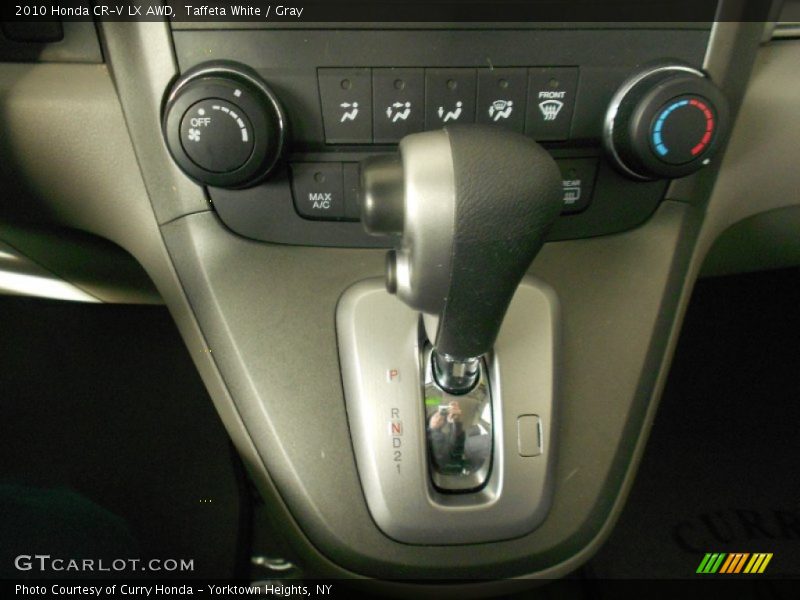 Taffeta White / Gray 2010 Honda CR-V LX AWD