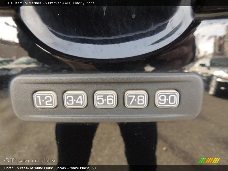 Black / Stone 2010 Mercury Mariner V6 Premier 4WD