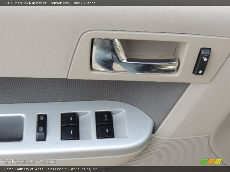 Black / Stone 2010 Mercury Mariner V6 Premier 4WD