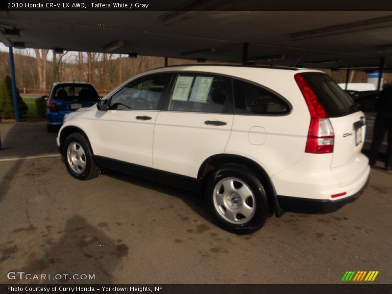Taffeta White / Gray 2010 Honda CR-V LX AWD