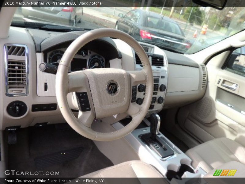 Black / Stone 2010 Mercury Mariner V6 Premier 4WD