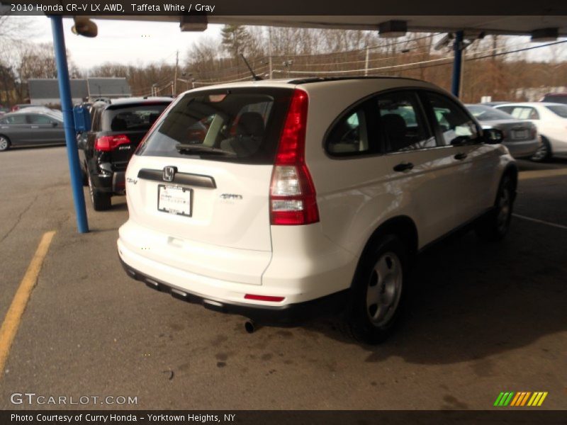 Taffeta White / Gray 2010 Honda CR-V LX AWD