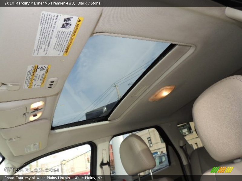 Black / Stone 2010 Mercury Mariner V6 Premier 4WD