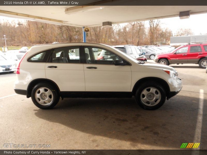 Taffeta White / Gray 2010 Honda CR-V LX AWD