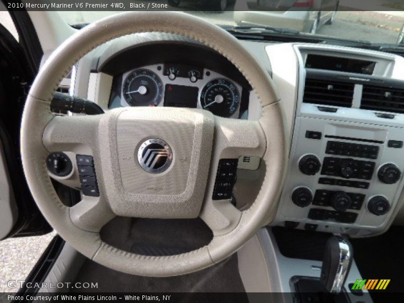Black / Stone 2010 Mercury Mariner V6 Premier 4WD