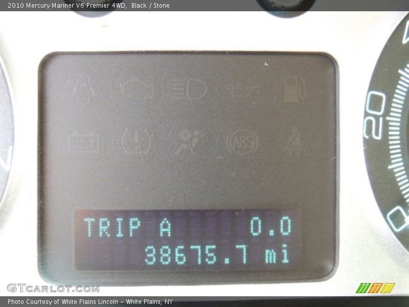 Black / Stone 2010 Mercury Mariner V6 Premier 4WD