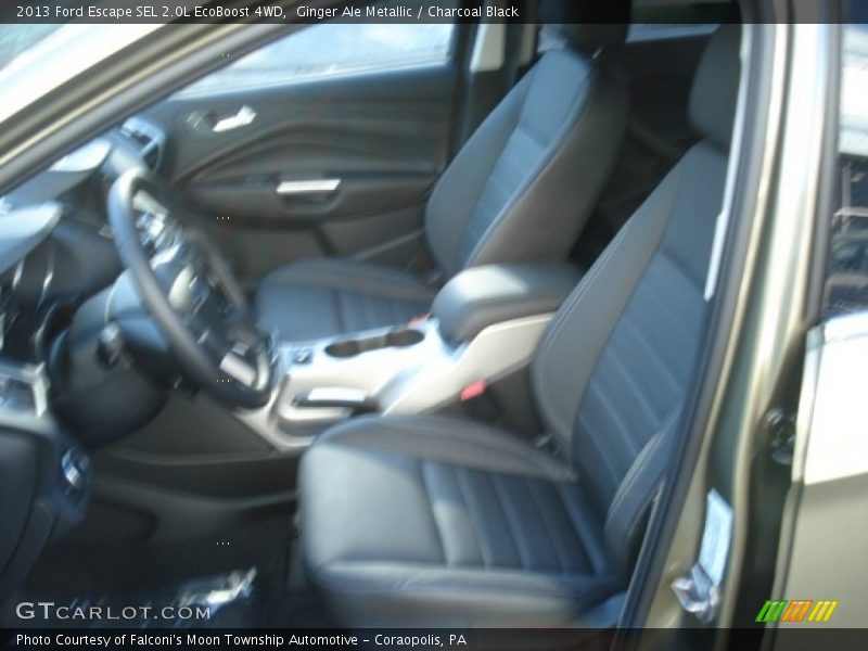 Ginger Ale Metallic / Charcoal Black 2013 Ford Escape SEL 2.0L EcoBoost 4WD