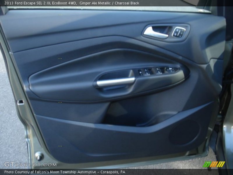 Ginger Ale Metallic / Charcoal Black 2013 Ford Escape SEL 2.0L EcoBoost 4WD